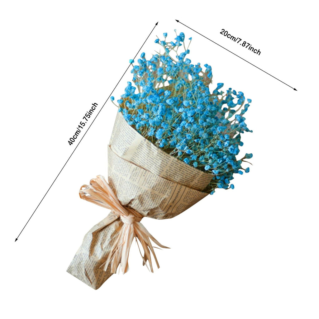 Clearance Artificial flowers under $10,Natural Dried Flower Home Decor Natural Dried Flower Full Stars Gypsophila
