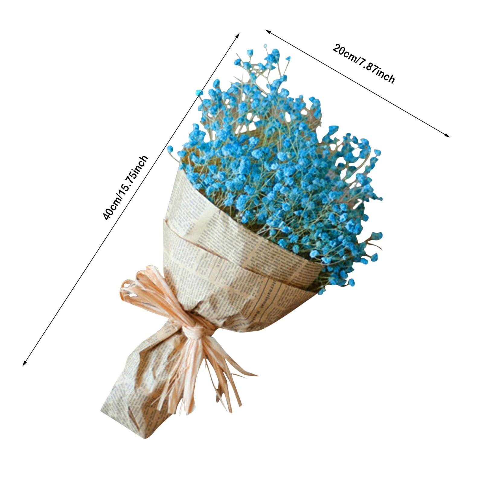 Clearance Artificial flowers under $10,Natural Dried Flower Home Decor Natural Dried Flower Full Stars Gypsophila