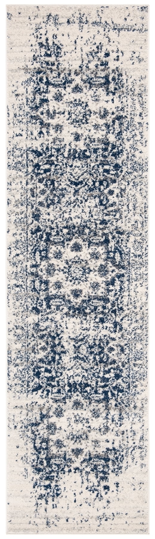 SAFAVIEH Madison Katina Oriental Area Rug, Grey/Ivory, 6'7" x 9'2"