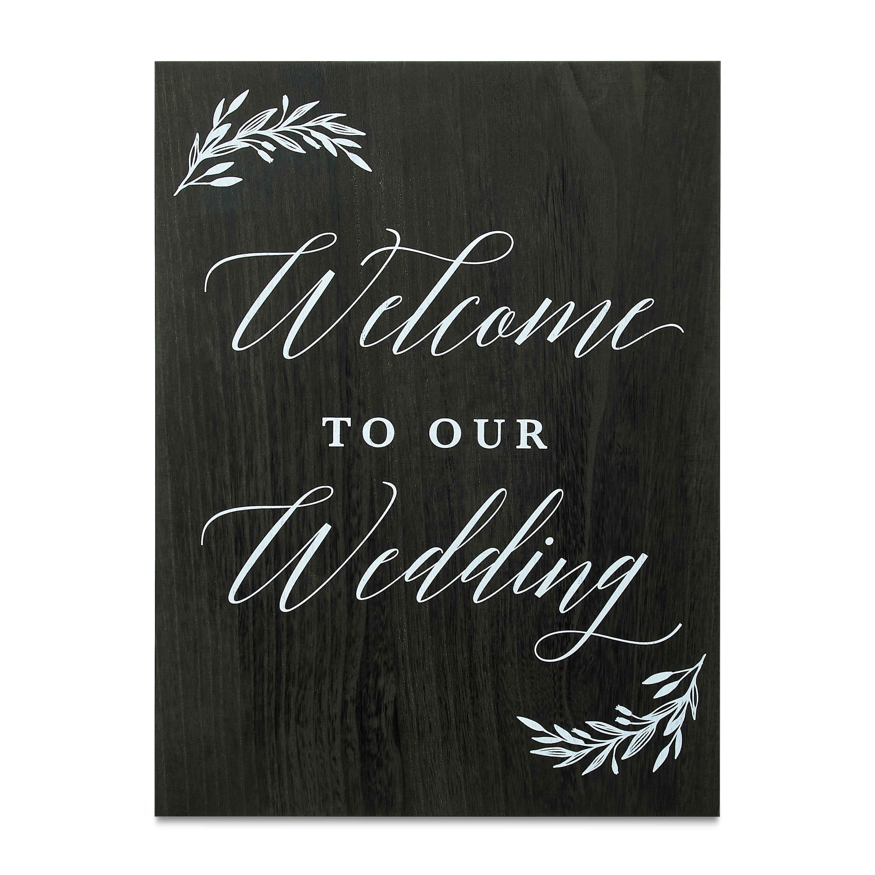 Welcome to Our Wedding Sign, 12" x 16", by Way To Celebrate