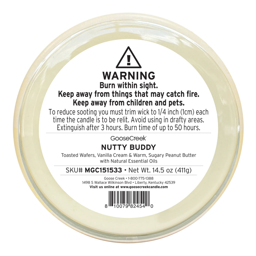 Goose Creek 3-Wick Little Debbie Nutty Buddy Scented Jar Candle, 14.5oz.